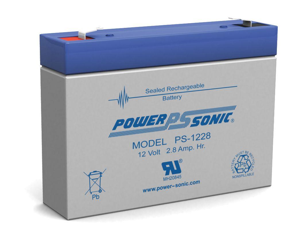 Powersonic Sla Battery 12V 2.8Ah AGM BatteryForbes Batteries Toowoomba