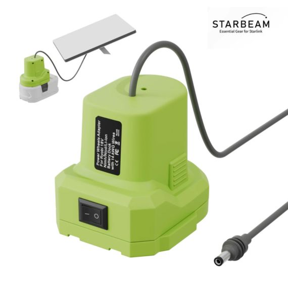 STARLINK MINI RYOBI 18V BATTERY ADAPTOR | Forbes Batteries